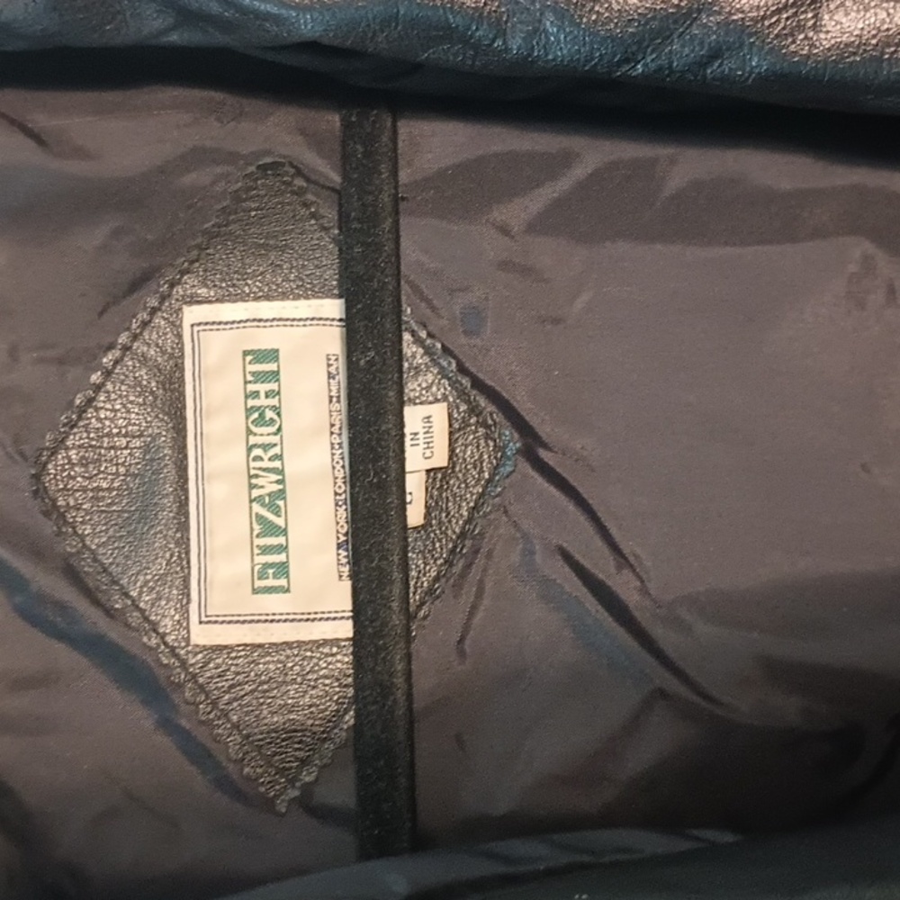 Fitz-Wright leather Jacket